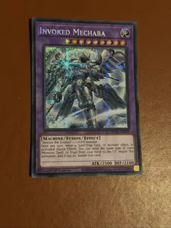 MP24-EN059 Invoked Mechaba Prismatic Secret Rare 1st Edition YuGiOh - Image 1