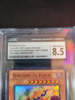 Sorciere De Fleur Yugioh WC11-EN002 5D'S World Championship DS Graded CGC 8.5 - Image 2