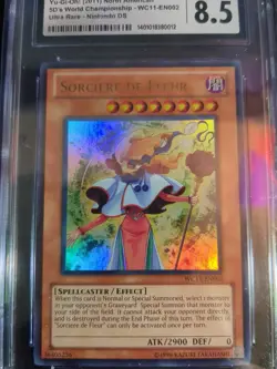 Sorciere De Fleur Yugioh WC11-EN002 5D'S World Championship DS Graded CGC 8.5 - Image 3