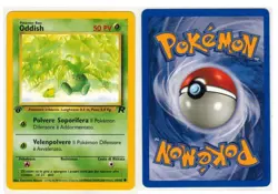 Pokemon TCG Team Rocket Card Oddish 63/82 No Holo Italian - Image 1