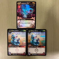 Scratched Spectral Tiger Loot Card from World of Warcraft TC + BONUS Murloc's - Image 3