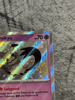 Pokemon TCG - Mimikyu 160/091 - Paldean Fates Baby Shiny Card - Image 2