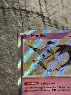 Pokemon TCG - Mimikyu 160/091 - Paldean Fates Baby Shiny Card - Image 3