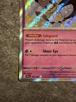 Pokemon TCG - Mimikyu 160/091 - Paldean Fates Baby Shiny Card - Image 4