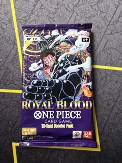 OP10 Royal Blood - Sealed Booster Pack - One Piece Card Game TCG - Image 1