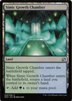 Simic Growth Chamber U Modern Masters 2015 249 LP-MP MTG - Image 1