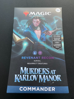 MTG Magic - REVENANT RECON - Murders at Karlov Manor COMMANDER Deck - ENGLISH - Image 1