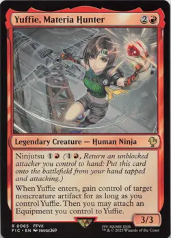 Yuffie, Materia Hunter R Commander: FINAL FANTASY 65 NM MTG - Image 1