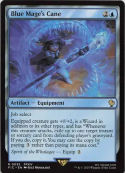 Blue Mage's Cane R Commander: FINAL FANTASY 35 NM MTG - Image 1