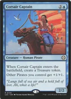 Corsair Captain R Commander: The Lost Caverns of Ixalan 149 - MTG - Image 1