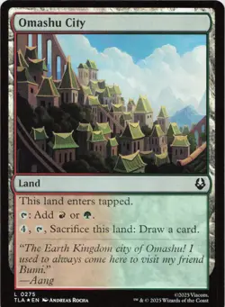 Omashu City - FOIL - L Avatar: The Last Airbender 275 - MTG - Image 1
