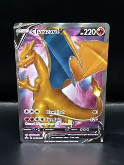 Pokemon TCG Charizard V SWSH050 Black Star Promo Full Art - Image 2