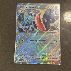 Greninja Ex 041/142 - Stellar Crown - Holo Double Rare - Pokemon TCG - Image 1