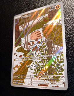 Pokemon TCG, Swinub 165/159, Journey Together Illustration Rare Holo Near Mint - Image 2