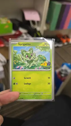 Sprigatito Fuecoco Quaxly Asia Beginners Session Stamped Pokemon Promo - Image 1