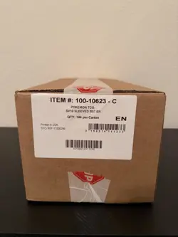 Pokemon Scarlet & Violet Destined Rivals 144 PACK SLEEVED CASE Sealed IN HAND - Image 1
