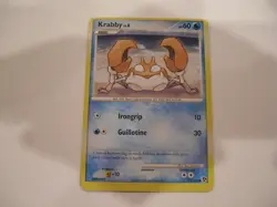 Pokemon Card - Great Encounters 75/106 - KRABBY (uncommon) - T - Image 1