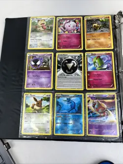 Lot Of 68 Pokemon Cards In Protective Sleeves & Binder + 30 additional Sheets V - Image 3