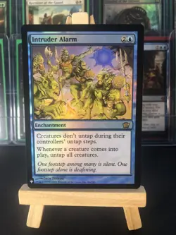 MTG Card - Magic the gathering (Foil) Rare - MB1 - Intruder Alarm - Near Mint - Image 1