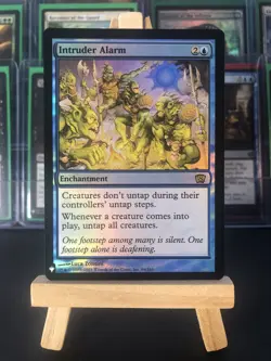 MTG Card - Magic the gathering (Foil) Rare - MB1 - Intruder Alarm - Near Mint - Image 2
