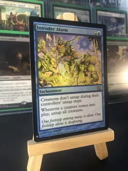 MTG Card - Magic the gathering (Foil) Rare - MB1 - Intruder Alarm - Near Mint - Image 4
