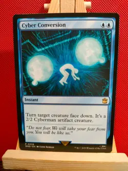 Cyber Conversion - Dr. Who - Rare - NM - MTG - Image 1