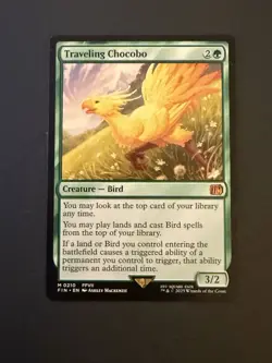 Magic The Gathering - Traveling Chocobo Final Fantasy NM - Image 1