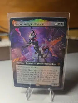 MTG: Marvel's Spider-Man: Gwenom, Remorseless (Extended Art) (FOIL) (256) - Image 1