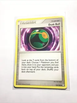 DUSK BALL - 110/123 - Mysterious Treasures - Pokemon Card - LP - Image 1