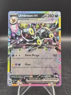 Pokemon TCG Umbreon ex 060/131 Sv: Prismatic Evolutions Double Rare Holo NM - Image 1