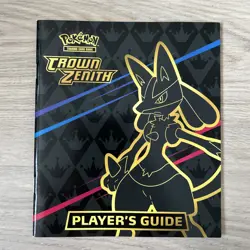 Pokemon TCG Crown Zenith ETB Players Guide Booklet 2023 New - Image 1