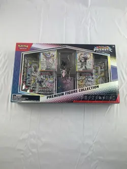 Pokemon Prismatic Evolutions Premium Figure Collection English SEALED New - Image 1