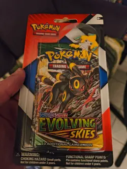 Pokemon TCG Evolving Skies Chilling Reign 2-Pack Pin Blister Jirachi Pin - Image 1