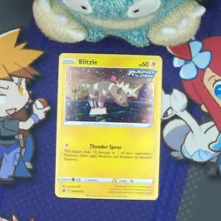 Blitzle (Promo - Holo Swirl) SWSH173 SWSH: Promos Pokemon TCG Holo Cosmic/Cosmos - Image 1