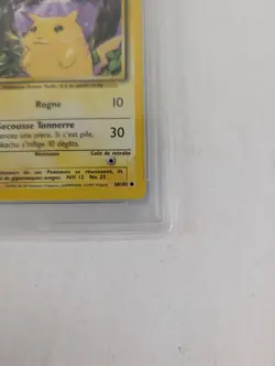 1999 Pokemon Pikachu 1st Edition French PSA 10 - Image 5