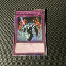 Yu-Gi-Oh! Sakuretsu Armor RA03-EN130 Platinum Secret Rare - Image 1