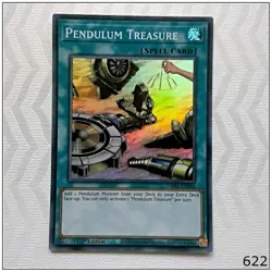 Pendulum Treasure - DAMA-EN068 - Super Rare 1st Edition Yugioh - Image 1