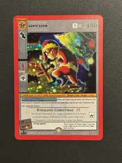 Metazoo Santa Adam 4/19 Holiday Promo 2022 Full Holo Trading Card - Image 1
