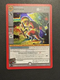 Metazoo Santa Adam 4/19 Holiday Promo 2022 Full Holo Trading Card - Image 3