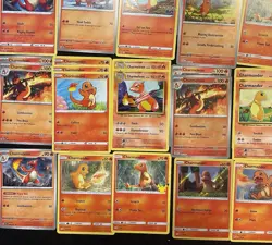 Pokemon Tcg Charmander Card Lot (47) XY SM SWSH SV - 10+ Sets, Foils,Charmeleon - Image 3