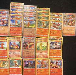 Pokemon Tcg Charmander Card Lot (47) XY SM SWSH SV - 10+ Sets, Foils,Charmeleon - Image 4
