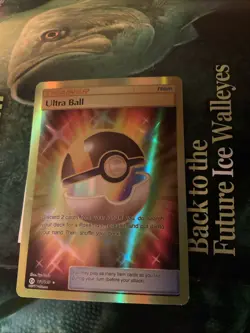 Pokemon TCG Ultra Ball Secret Rare Card 161/149 Sun & Moon Base Set - Image 2