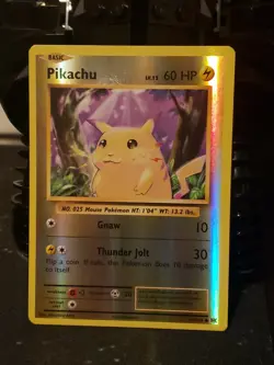 Pikachu 35/108 - Reverse Holo Foil - XY Evolutions 2016 - Pokemon Card- NM - Image 1