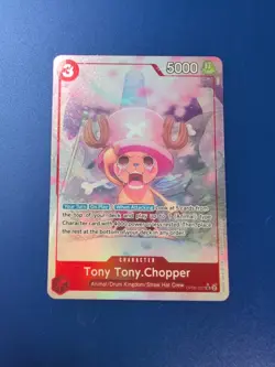 One Piece Card Game TCG Tony Tony Chopper Alt Art M/NM Condition - Image 1