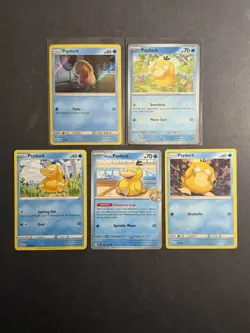 5 Psyduck Pokemon Card Collection Holo SM SWSH SV PTCG NM/LP A2 - Image 1