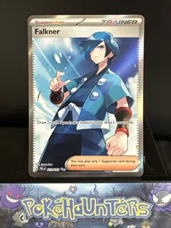 Pokemon Card Falkner 251/193 Ultra Rare Paldea Evolved Trainer NM - Image 1