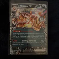 Pokemon TCG Charizard EX 196 Scarlet & Violet Promo Card NM - Image 1