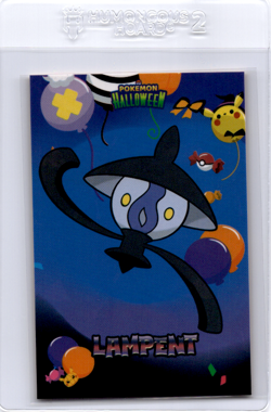 Pokemon Halloween Database pokemon card Lampent - Image 1