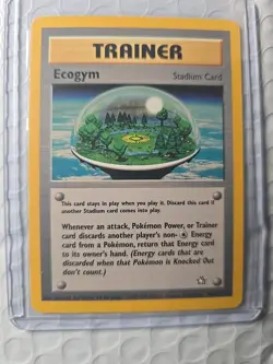 Pokemon Card TCG - Ecogym 84/111 - Neo Genesis - Rare Trainer - LP HB1 - Image 1