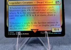 Shantotto Tactician Magician Regular Foil Final Fantasy 0241 NM - Mtg - Image 2